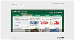 Desktop Screenshot of onepixelleft.com